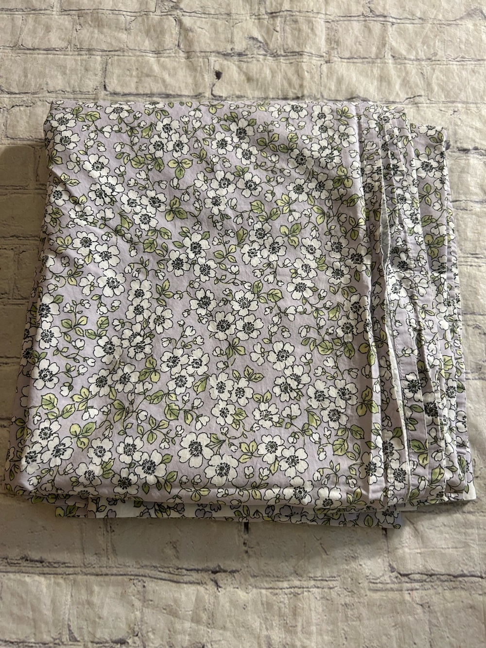 MARTHA STEWART COLLECTION EXCLUSIVELY FOR MACY’S QUEEN FLORAL FLAT COTTON SHEET